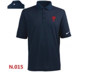 Nike Philadelphia Phillies 2014 Players Performance Polo -Dark blue