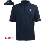 Nike Tampa Bay Rays 2014 Players Performance Polo -Dark blue