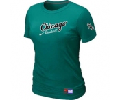 Women MLB Chicago White Sox Nike L.Green Away Practice T-Shirt