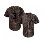 Men Atlanta Braves #3 Dale Murphy Camo Realtree Collection Cool Base Stitched MLB Jersey