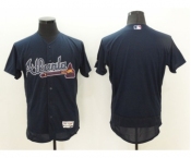 Men Atlanta Braves Blank Majestic Blue Flexbase Authentic Collection Jersey