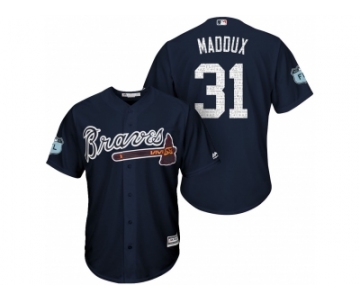 Men's Atlanta Braves #31 Greg Maddux 2017 Spring Training Cool Base Stitched MLB Jersey