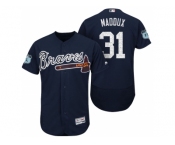 Men's Atlanta Braves #31 Greg Maddux 2017 Spring Training Flex Base Authentic Collection Stitched Baseball Jersey