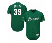 Men's Majestic Atlanta Braves #39 Jason Grilli Green Celtic Flexbase Authentic Collection MLB Jersey