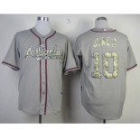 mlb jerseys atlanta braves #10 jones grey[number camo]