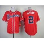 mlb jerseys atlanta braves #2 upton red[2014 new]