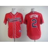 mlb jerseys atlanta braves #2 upton red