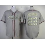 mlb jerseys atlanta braves #22 heyward grey[number camo]