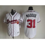 mlb jerseys atlanta braves #31 maddux white