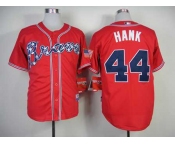 mlb jerseys atlanta braves #44 hank red[2014 new][hank]