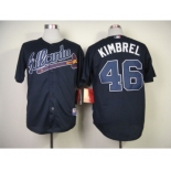 mlb jerseys atlanta braves #46 kimbrel blue