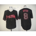 mlb jerseys atlanta braves #8 upton black[fashion]