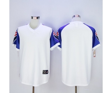 mlb jerseys atlanta braves blank white[1973 m&n]