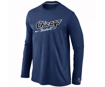 Chicago White Sox Long Sleeve T-Shirt D.Blue