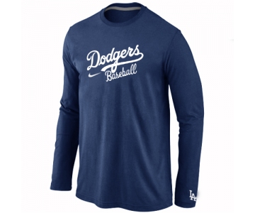 Los Angeles Dodgers Long Sleeve T-Shirt D.Blue