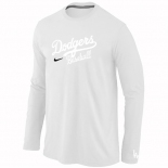 Los Angeles Dodgers Long Sleeve T-Shirt White