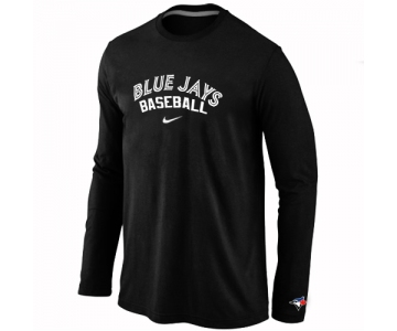 Toronto Blue Jays Long Sleeve T-Shirt Black