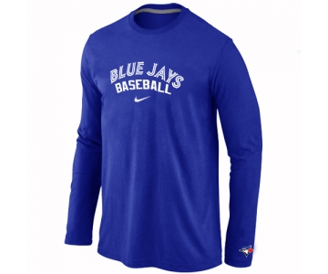 Toronto Blue Jays Long Sleeve T-Shirt Blue