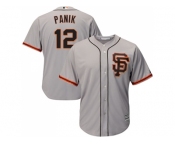 Youth San Francisco Giants #12 Joe Panik Grey Road 2 Cool Base Stitched MLB Jersey