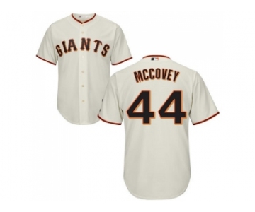 Youth San Francisco Giants #44 Willie McCovey Cream Cool Base Stitched MLB Jersey