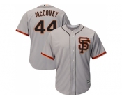 Youth San Francisco Giants #44 Willie McCovey Grey Road 2 Cool Base Stitched MLB Jersey