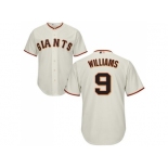 Youth San Francisco Giants #9 Matt Williams Cream Cool Base Stitched MLB Jersey