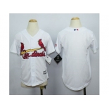 Youth St. Louis Cardinals Blank White jerseys