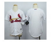 Youth St. Louis Cardinals Blank White jerseys