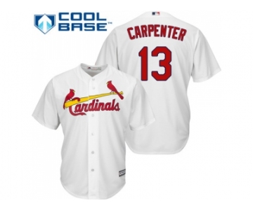 Youth St.Louis Cardinals #13 Matt Carpenter White Cool Base Stitched MLB Jersey