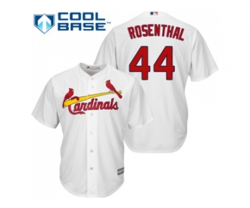 Youth St.Louis Cardinals #44 Trevor Rosenthal White Cool Base Stitched MLB Jersey