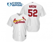 Youth St.Louis Cardinals #52 Michael Wacha White Cool Base Stitched MLB Jersey