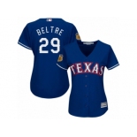 Women's Majestic Texas Rangers #29 Adrian Beltre Authentic 2017 Spring Training Cool Base MLB Jersey