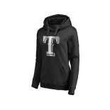 Women's Texas Rangers Platinum Collection Pullover Hoodie Black