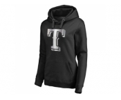 Women's Texas Rangers Platinum Collection Pullover Hoodie Black