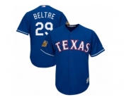 Youth Majestic Texas Rangers #29 Adrian Beltre Authentic 2017 Spring Training Cool Base MLB Jersey