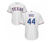 Youth Majestic Texas Rangers #44 Tyson Ross Authentic White Home Cool Base MLB Jersey