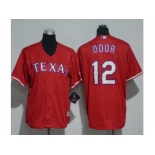 Youth Texas Rangers #12 Rougned Odor Red Cool Base Stitched MLB Jersey