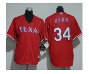 Youth Texas Rangers #34 Nolan Ryan Red Cool Base Stitched MLB Jersey