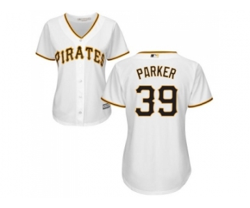 Women's Pittsburgh Pirates #39 Dave Parker White Home Stitched MLB Jersey