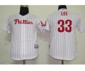 MLB Philadephia Phillis #33 Lee White[kids]