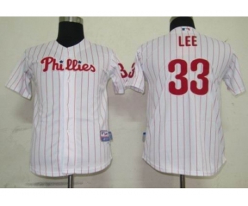 MLB Philadephia Phillis #33 Lee White[kids]