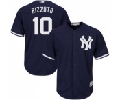 Youth New York Yankees #10 Phil Rizzuto Authentic Navy Blue Alternate Baseball Jersey