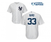 Youth New York Yankees #33 Greg Bird White Cool Base Stitched MLB Jersey