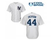 Youth New York Yankees #44 Reggie Jackson White Cool Base Stitched MLB Jersey