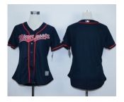 Women Minnesota Twins Blank Navy Blue jerseys