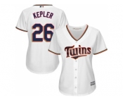 Women's Minnesota Twins #26 Max Kepler White Home Stitched MLB Jersey