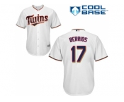 Youth Minnesota Twins #17 Jose Berrios White Cool Base Stitched MLB Jersey