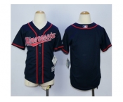 Youth Minnesota Twins Blank Navy Blue Cool Base Stitched MLB Jerseys