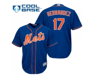 Youth New York Mets #17 Keith Hernandez Blue Cool Base Stitched MLB Jersey