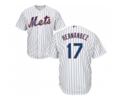 Youth New York Mets #17 Keith Hernandez White(Blue Strip) Cool Base Stitched MLB Jersey